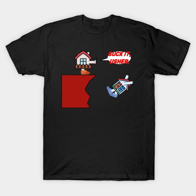 Suck it, Usher T-Shirt by Kapow_Studios